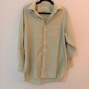 Brooks Brothers Sage Green Button Down Shirt | Men’s 17 32/33